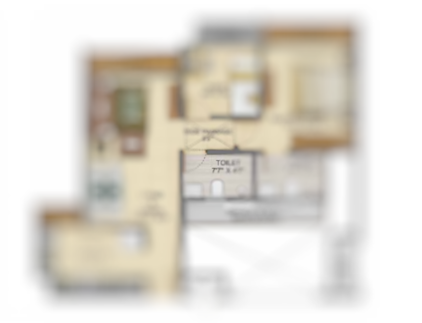 Prabhadevi Project 2BHK Plan