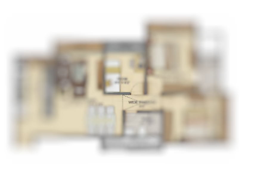Prabhadevi Project 3BHK Plan